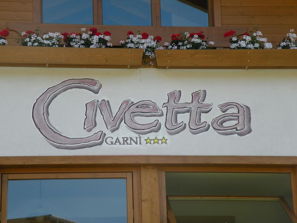 Hotel Garni Civetta Selva di Cadore Exteriör bild